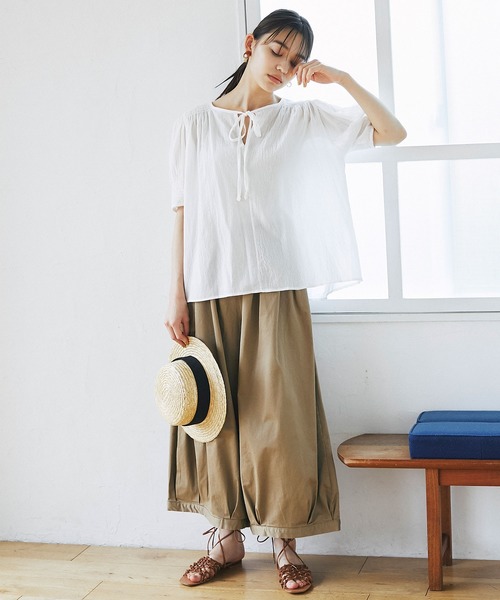 and R（アンドアール）の「ピエロパンツ（その他パンツ・レディース・ブラック/ベージュ/ネイビー・FREE）」の10枚目の写真