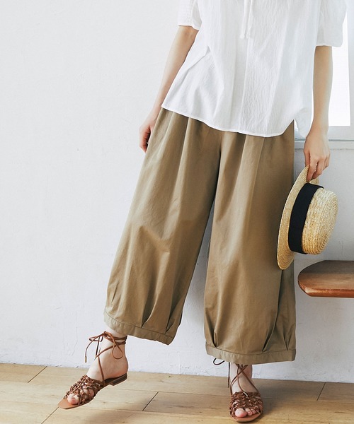 and R（アンドアール）の「ピエロパンツ（その他パンツ・レディース・ブラック/ベージュ/ネイビー・FREE）」の7枚目の写真