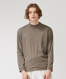 【STUDIOUS】モックネックロングスリーブTシャツ