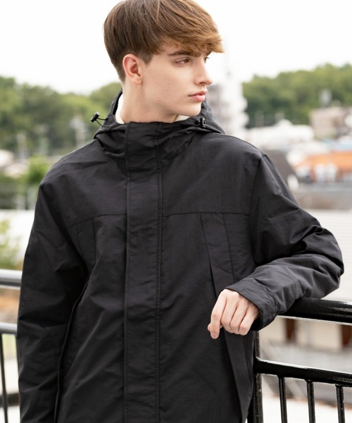 8(eight)(エイト)の「タスランマウンテンパーカーライト(マウンテンパーカー・メンズ・ブラック/オリーブ/ネイビー・MEDIUM/LARGE)」の19枚目の写真