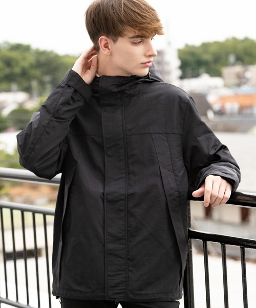 8(eight)(エイト)の「タスランマウンテンパーカーライト(マウンテンパーカー・メンズ・ブラック/オリーブ/ネイビー・MEDIUM/LARGE)」の20枚目の写真