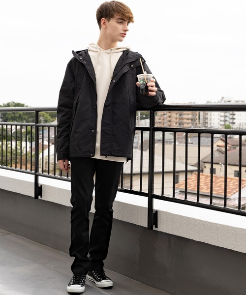 8(eight)(エイト)の「タスランマウンテンパーカーライト(マウンテンパーカー・メンズ・ブラック/オリーブ/ネイビー・MEDIUM/LARGE)」の15枚目の写真