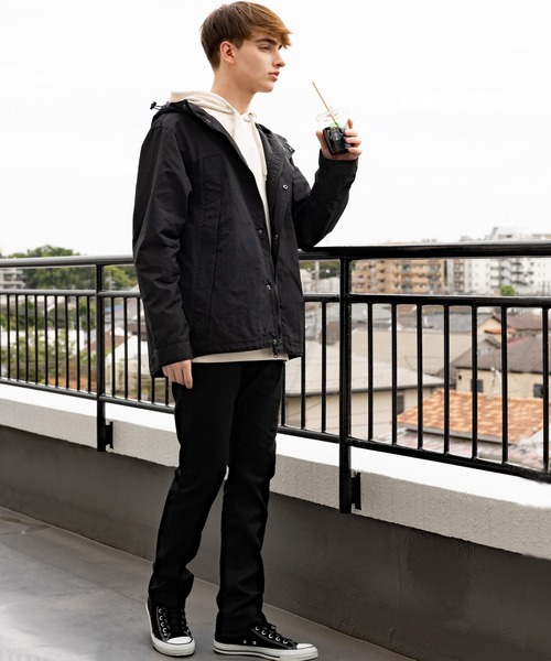 8(eight)(エイト)の「タスランマウンテンパーカーライト(マウンテンパーカー・メンズ・ブラック/オリーブ/ネイビー・MEDIUM/LARGE)」の14枚目の写真