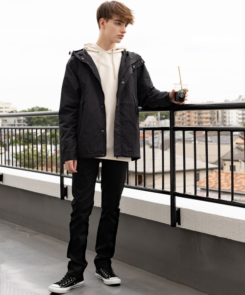 8(eight)(エイト)の「タスランマウンテンパーカーライト(マウンテンパーカー・メンズ・ブラック/オリーブ/ネイビー・MEDIUM/LARGE)」の10枚目の写真