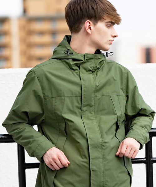 8(eight)(エイト)の「タスランマウンテンパーカーライト(マウンテンパーカー・メンズ・ブラック/オリーブ/ネイビー・MEDIUM/LARGE)」の7枚目の写真