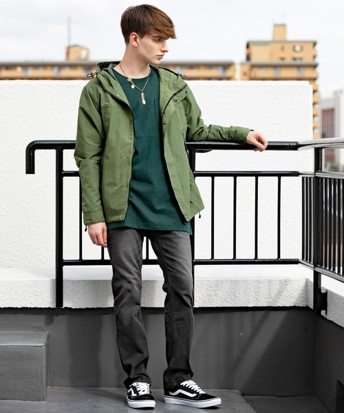 8(eight)(エイト)の「タスランマウンテンパーカーライト(マウンテンパーカー・メンズ・ブラック/オリーブ/ネイビー・MEDIUM/LARGE)」の5枚目の写真