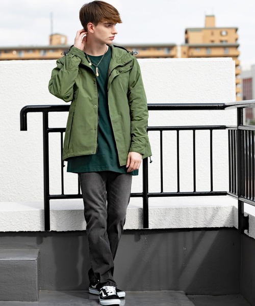 8(eight)(エイト)の「タスランマウンテンパーカーライト(マウンテンパーカー・メンズ・ブラック/オリーブ/ネイビー・MEDIUM/LARGE)」の4枚目の写真