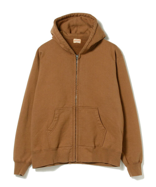 fennica（フェニカ）の「WHITESVILLE / ジップ スウェット パーカー＜MEN＞（スウェット・メンズ・ブラウン・LARGE/X-LARGE）」の2枚目の写真