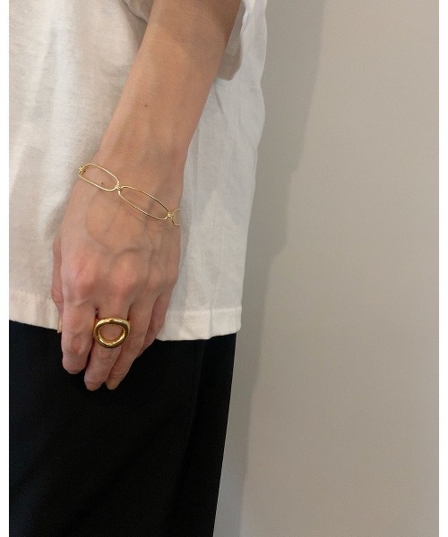 mou(モウ)の「Plump Foop Ring(リング・レディース・シルバー/ゴールド・FREE)」の3枚目の写真