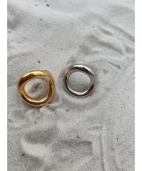 mou(モウ)の「Plump Foop Ring(リング・レディース・シルバー/ゴールド・FREE)」の11枚目の写真