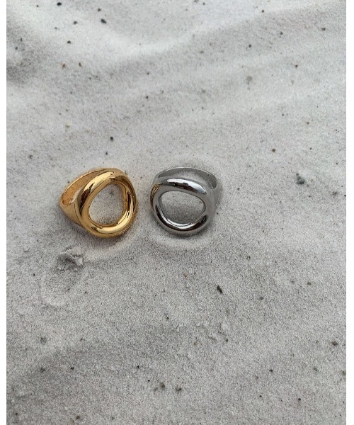 mou(モウ)の「Plump Foop Ring(リング・レディース・シルバー/ゴールド・FREE)」の8枚目の写真