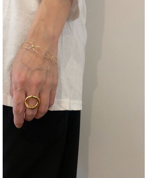 mou(モウ)の「Plump Foop Ring(リング・レディース・シルバー/ゴールド・FREE)」の18枚目の写真