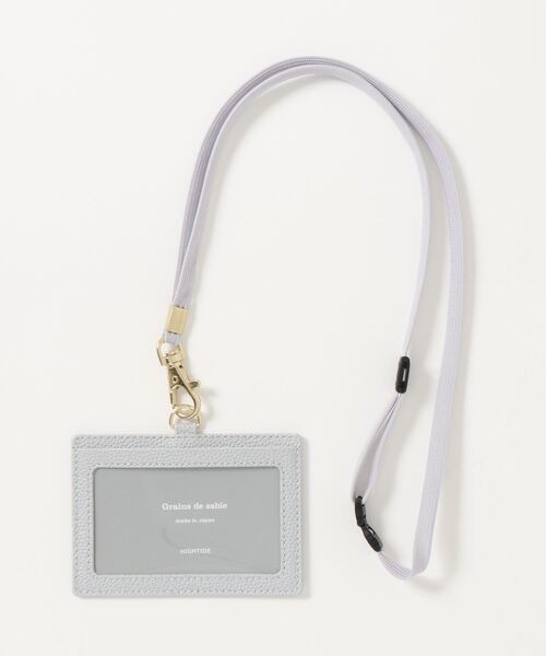 HIGHTIDE(ハイタイド)の「Grains de sable サーブル IDカードホルダー パスケース 定期入れ(パスケース・レディース・ネイビー/グレー/キャメル・FREE)」の6枚目の写真