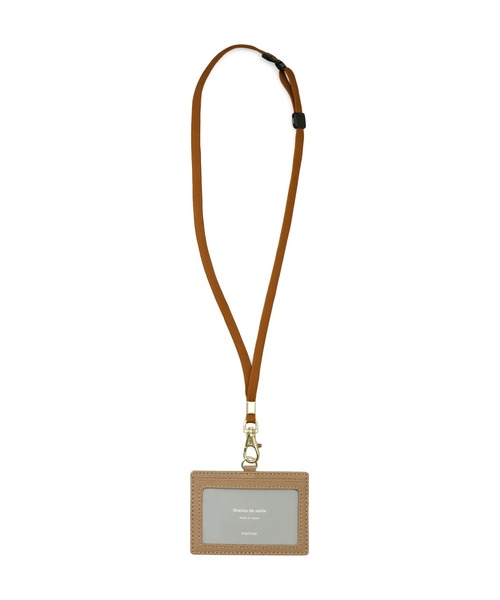 HIGHTIDE(ハイタイド)の「Grains de sable サーブル IDカードホルダー パスケース 定期入れ(パスケース・レディース・ネイビー/グレー/キャメル・FREE)」の10枚目の写真