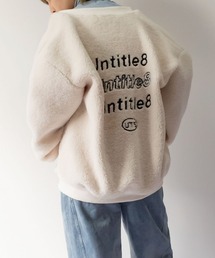 me+em select | ロゴ刺繍オーバーサイズボアブルゾン(ブルゾン)