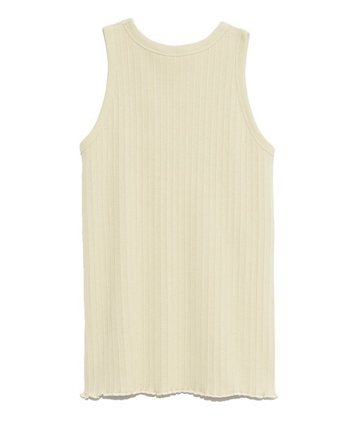 ち*ー様 mila schön ホワイトタンクトップ セール】レディース ライン柄スポーティーカップ一体型ヨガ