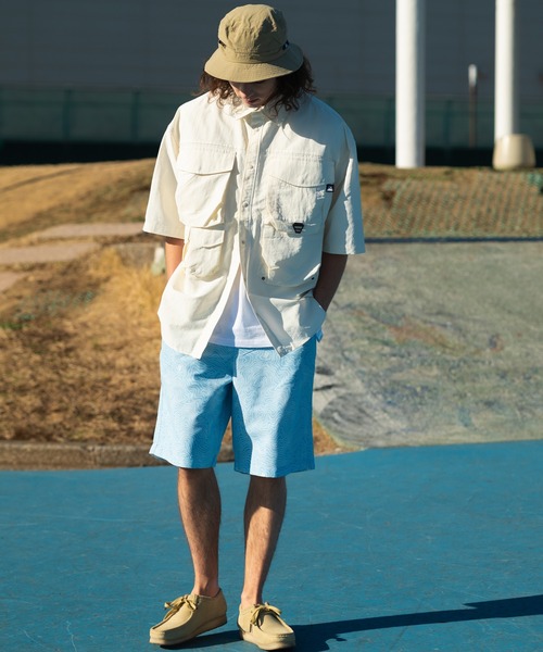 FIRST DOWN（ファーストダウン）の「ベンチレーション ショートスリーブ シャツ（シャツ/ブラウス・メンズ・パープル/ライトブルー/ホワイト・L/M/XL）」の21枚目の写真