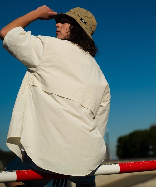 FIRST DOWN（ファーストダウン）の「ベンチレーション ショートスリーブ シャツ（シャツ/ブラウス・メンズ・パープル/ライトブルー/ホワイト・L/M/XL）」の19枚目の写真