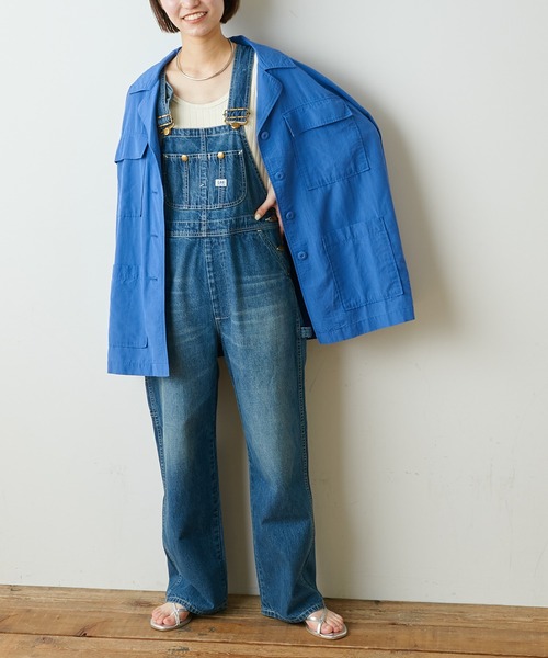 CIAOPANIC TYPY(チャオパニックティピー)の「光沢リネンBIGシャツジャケット(シャツ/ブラウス・レディース・ブルー/チャコールグレー/カーキ・ONE SIZE)」の17枚目の写真