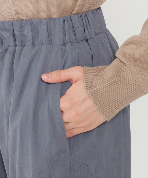 LBC（エルビーシー）の「ペイズリージャカードパンツ（その他パンツ・レディース・チャコールグレー/ベージュ/その他27・M）」の9枚目の写真