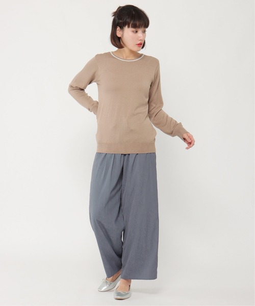 LBC（エルビーシー）の「ペイズリージャカードパンツ（その他パンツ・レディース・チャコールグレー/ベージュ/その他27・M）」の13枚目の写真