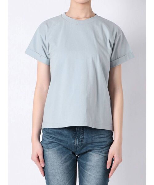 RESEXXY（リゼクシー）の「バックプリントロゴTシャツ（Tシャツ/カットソー・レディース・ベージュ/オフホワイト/ブルー・FREE）」の22枚目の写真