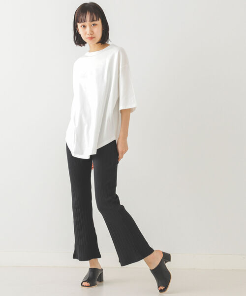 BeAMS DOT（ビームスドット）の「【WEB限定】BeAMS DOT / SHARE YOUR HEART オーバーサイズTシャツ（Tシャツ/カットソー・レディース・レッド系その他2/ホワイト・FREE）」の4枚目の写真