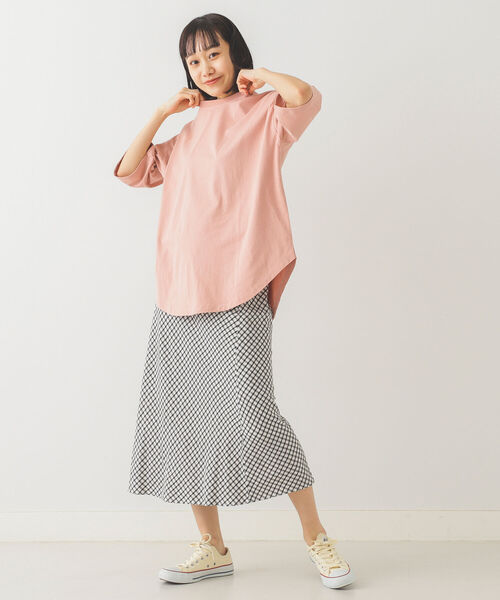 BeAMS DOT（ビームスドット）の「【WEB限定】BeAMS DOT / SHARE YOUR HEART オーバーサイズTシャツ（Tシャツ/カットソー・レディース・レッド系その他2/ホワイト・FREE）」の6枚目の写真