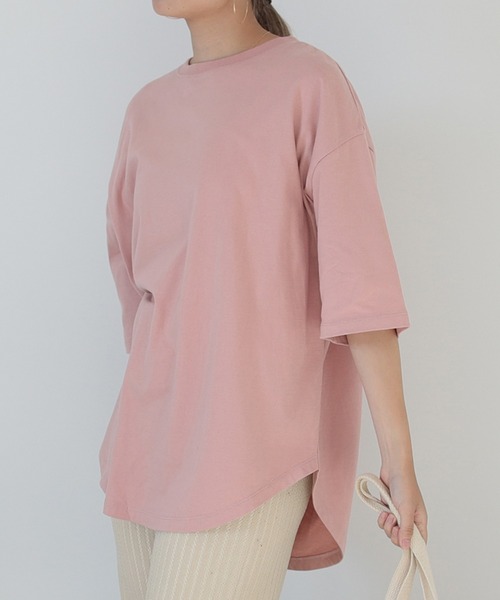 BeAMS DOT（ビームスドット）の「【WEB限定】BeAMS DOT / SHARE YOUR HEART オーバーサイズTシャツ（Tシャツ/カットソー・レディース・レッド系その他2/ホワイト・FREE）」の17枚目の写真