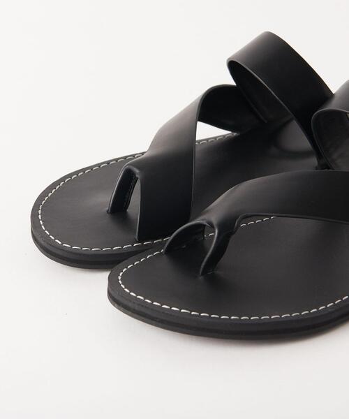 BEAUTY&YOUTH UNITED ARROWS（ビューティーアンドユースユナイテッドアローズ）の「BY クロストング サンダル（サンダル・メンズ・ブラック/ダークブラウン・8/10/9/7）」の5枚目の写真