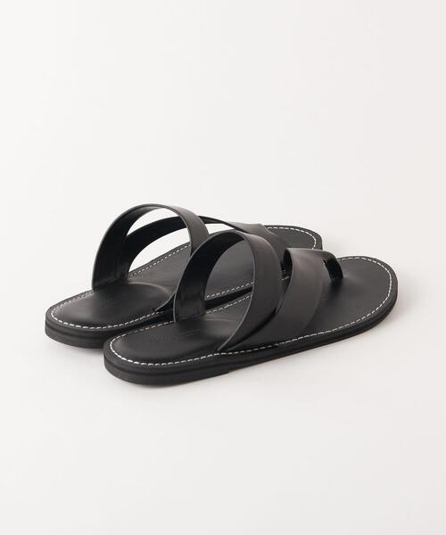 BEAUTY&YOUTH UNITED ARROWS（ビューティーアンドユースユナイテッドアローズ）の「BY クロストング サンダル（サンダル・メンズ・ブラック/ダークブラウン・8/10/9/7）」の6枚目の写真