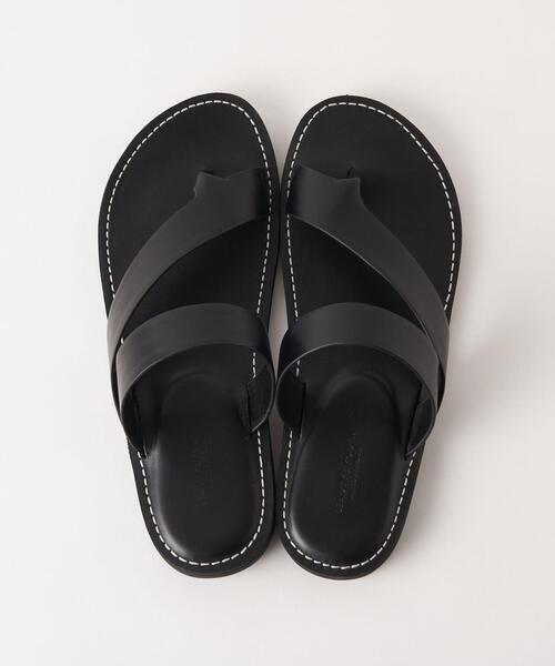 BEAUTY&YOUTH UNITED ARROWS（ビューティーアンドユースユナイテッドアローズ）の「BY クロストング サンダル（サンダル・メンズ・ブラック/ダークブラウン・8/10/9/7）」の8枚目の写真