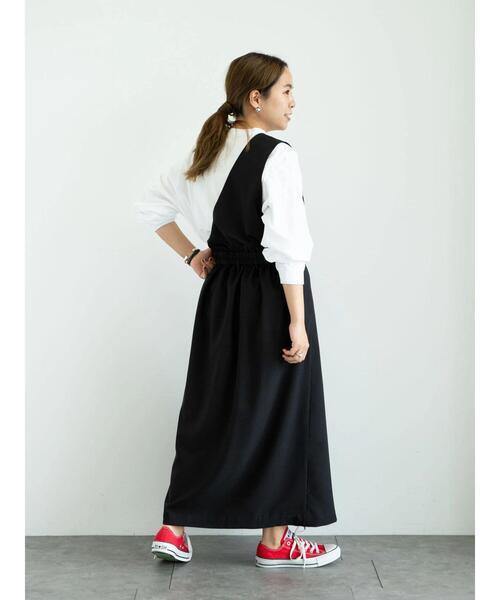 Good ワンショルダープリーツワンピース ワンピース Garage Good Garage Of ワンピース Clothing ガレージオブグッドクロージング のファッション