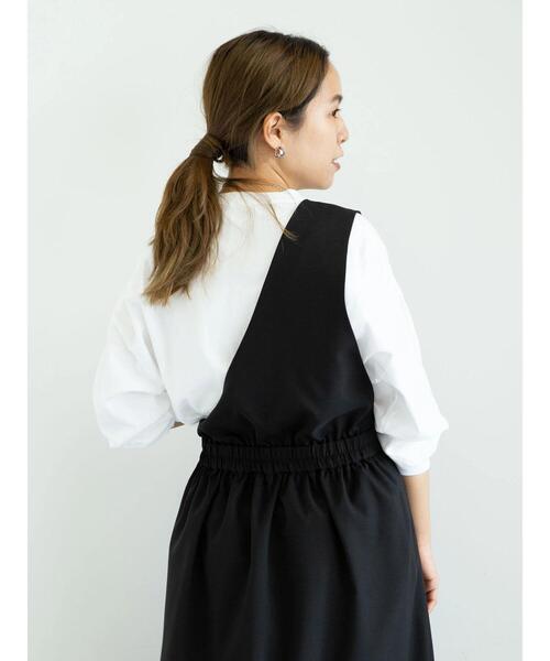 Good ワンショルダープリーツワンピース ワンピース Garage Good Garage Of ワンピース Clothing ガレージオブグッドクロージング のファッション