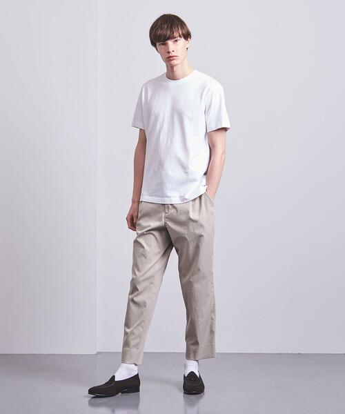 UNITED ARROWS（ユナイテッドアローズ）の「＜UNITED ARROWS＞ ツイル ストレッチ 1プリーツ ワイドテーパード "Carrot"（その他パンツ・メンズ・ダークグレー/モカ/ナチュラル・SMALL/MEDIUM/LARGE/X-LARGE）」の11枚目の写真