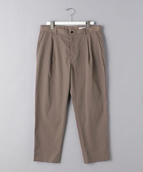 UNITED ARROWS（ユナイテッドアローズ）の「＜UNITED ARROWS＞ ツイル ストレッチ 1プリーツ ワイドテーパード "Carrot"（その他パンツ・メンズ・ダークグレー/モカ/ナチュラル・SMALL/MEDIUM/LARGE/X-LARGE）」の21枚目の写真