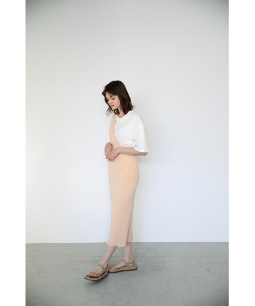 BLACK BY MOUSSY（ブラックバイマウジー）の「one shoulder belt sk 
