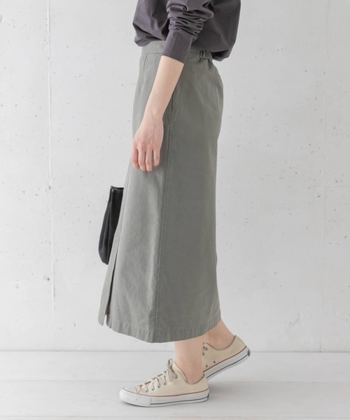 URBAN RESEARCH Sonny Label(アーバンリサーチサニーレーベル)の「スリットヘムミディスカート(スカート・レディース・ベージュ/カーキ/ピンク・38/36)」の20枚目の写真