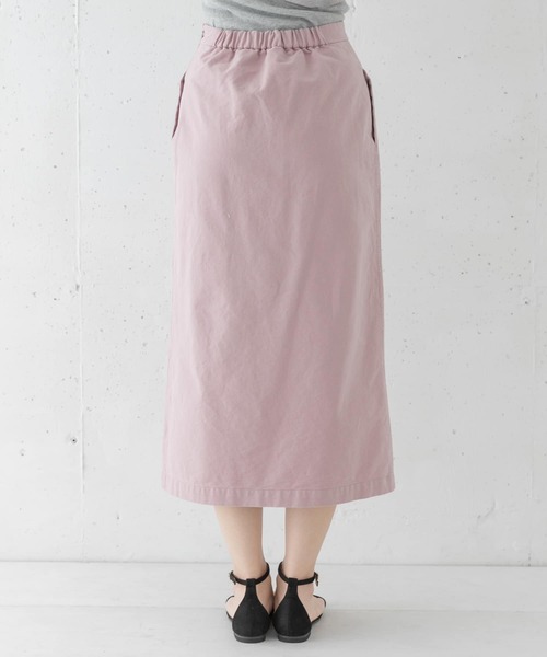 URBAN RESEARCH Sonny Label(アーバンリサーチサニーレーベル)の「スリットヘムミディスカート(スカート・レディース・ベージュ/カーキ/ピンク・38/36)」の15枚目の写真