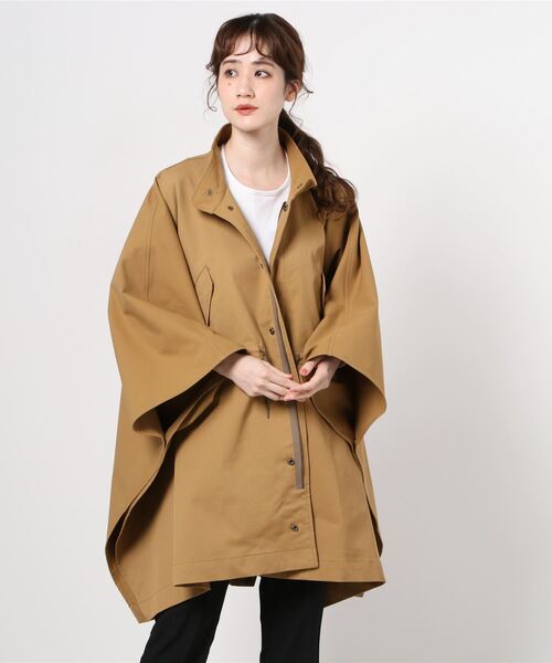 RYO様　新品未使用⭐︎コーチ　ベージュ フード付き ポンチョ 中古・古着通販】COACH (コーチ) シグネチャー ポンチョ