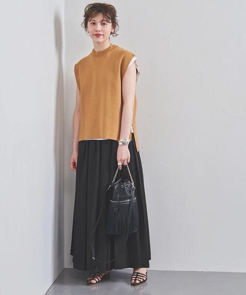 UNITED ARROWS - UNITED ARROWS サイドスリット ニット W UNITED ARROWS（ユナイテッドアローズ）の「UWSC サイドスリット