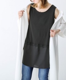 n'OrLABEL（ノアールレーベル）の「【機能素材】『レイヤードタンクトップ』（タンクトップ）」