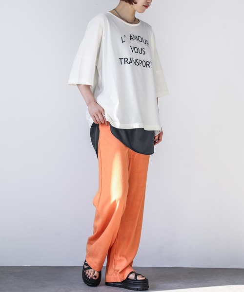 n'OrLABEL(ノアールレーベル)の「【機能素材】『レイヤードタンクトップ』(タンクトップ・レディース・カーキ/ブラック/グレー/オフホワイト・2/1)」の18枚目の写真