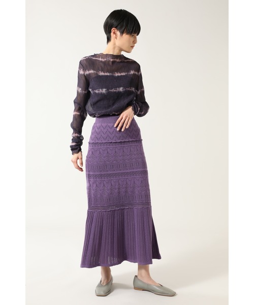 ROSE BUD（ローズバッド）の「シアーインナーカットソー（スウェット・レディース・ブラック/ホワイト/ネイビー・ONE SIZE）」の15枚目の写真