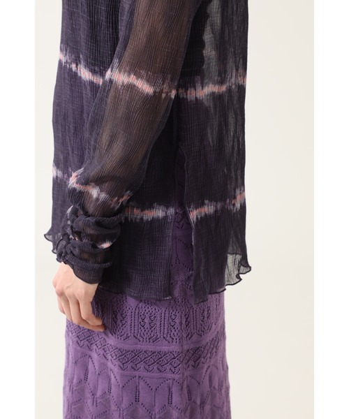 ROSE BUD（ローズバッド）の「シアーインナーカットソー（スウェット・レディース・ブラック/ホワイト/ネイビー・ONE SIZE）」の11枚目の写真