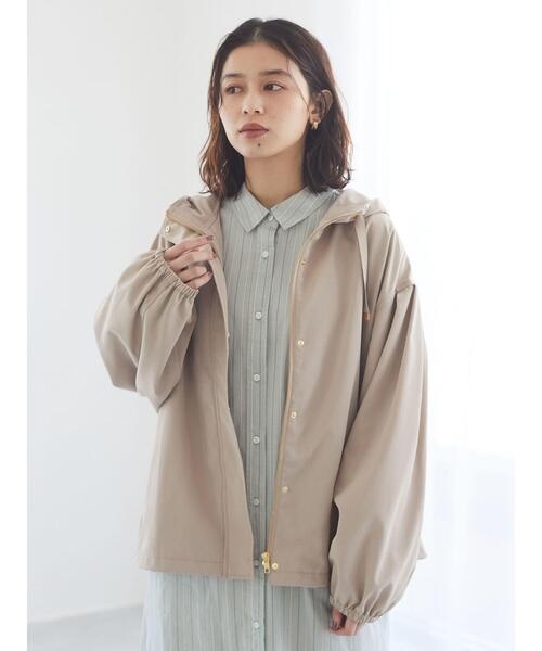 ELENCARE DUE（エレンカーレデュエ）の「・ELENCARE DUE デザインマウンテンパーカー＊（マウンテンパーカー・レディース・ベージュ/アイボリー/ネイビー/ブラック・FREE）」の13枚目の写真