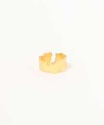 【blatto 925silver】925シルバー フリーハンドウェーブ デザイン リング ゴールド(k18メッキ仕様) シルバー(プラチナメッキ仕様)