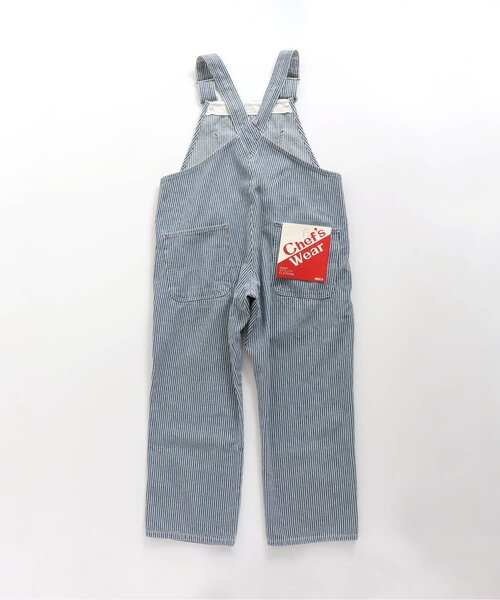 BREEZE（ブリーズ）の「シェフサロペット 10分丈（サロペット/オーバーオール・キッズ・インディゴブルー/その他10/アイボリー・80/90/110/100/130/120）」の6枚目の写真