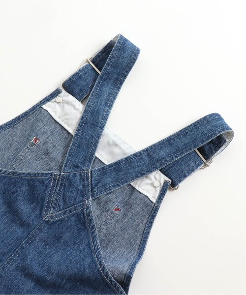 BREEZE（ブリーズ）の「シェフサロペット 10分丈（サロペット/オーバーオール・キッズ・インディゴブルー/その他10/アイボリー・80/90/110/100/130/120）」の13枚目の写真