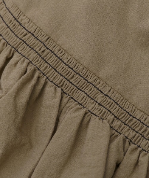 JEANASIS（ジーナシス）の「ステッチＶスキッパーブラウス/944187（シャツ/ブラウス・レディース・ホワイト/ブラック/ライトブラウン・FREE）」の11枚目の写真